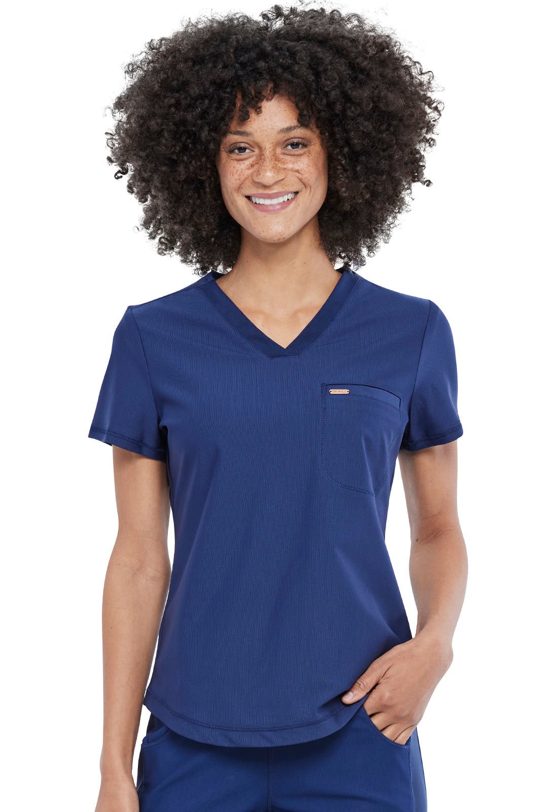Cherokee Form Scrubs Women's Tuckable V Neck Top CK819 - Scrubs Select