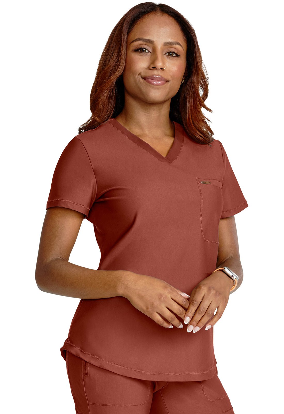 Cherokee Form Scrubs Women's Tuckable V Neck Top CK819 - Scrubs Select