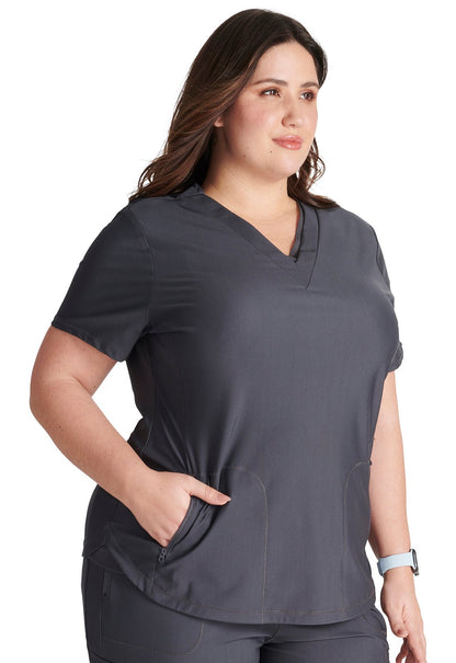 Cherokee Form Scrubs Women's V Neck Top CK843 - Scrubs Select