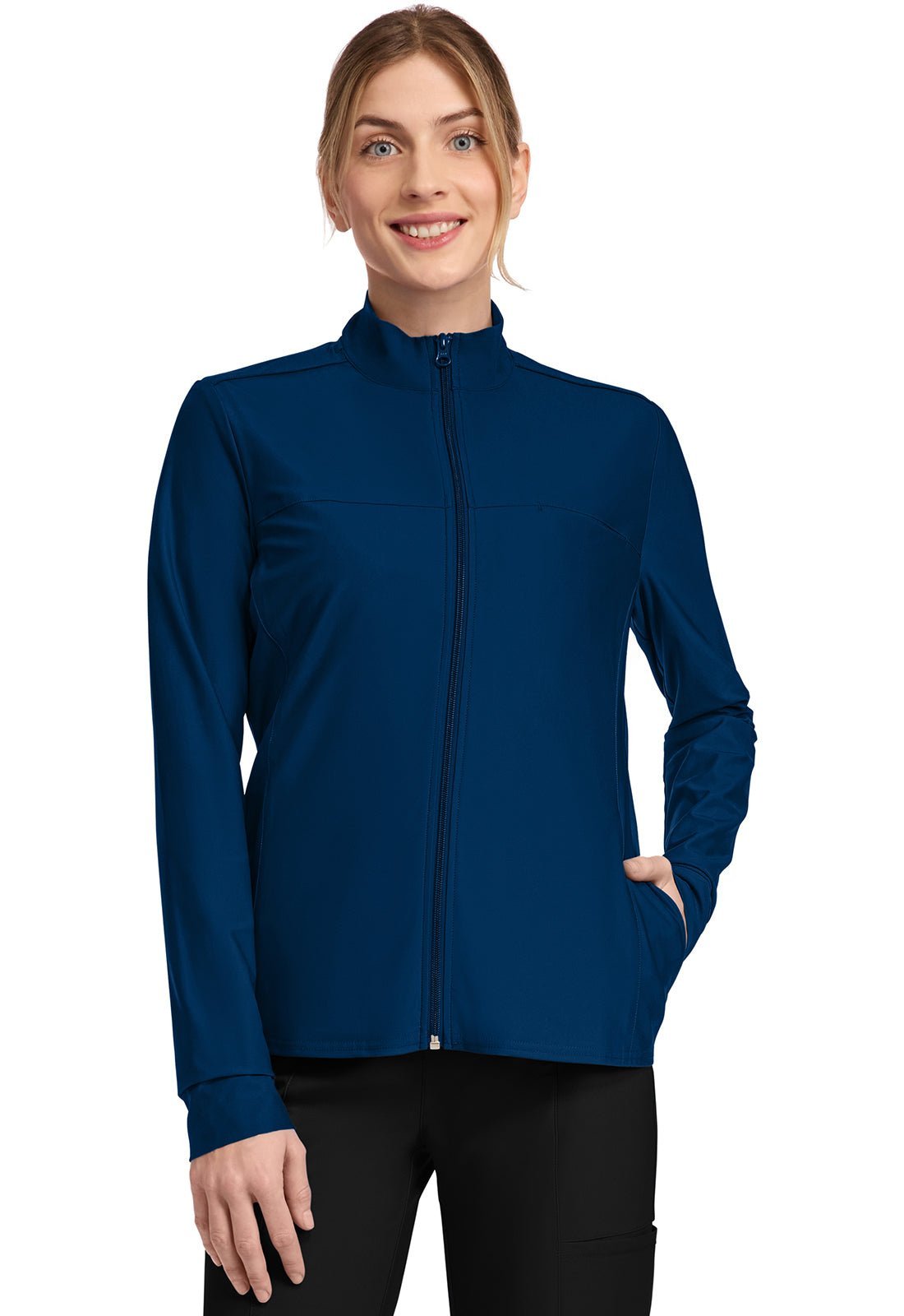 Cherokee Form Scrubs Women's Zip Front Jacket CK381 - Scrubs Select