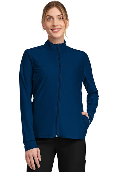 Cherokee Form Scrubs Women's Zip Front Jacket CK381 - Scrubs Select
