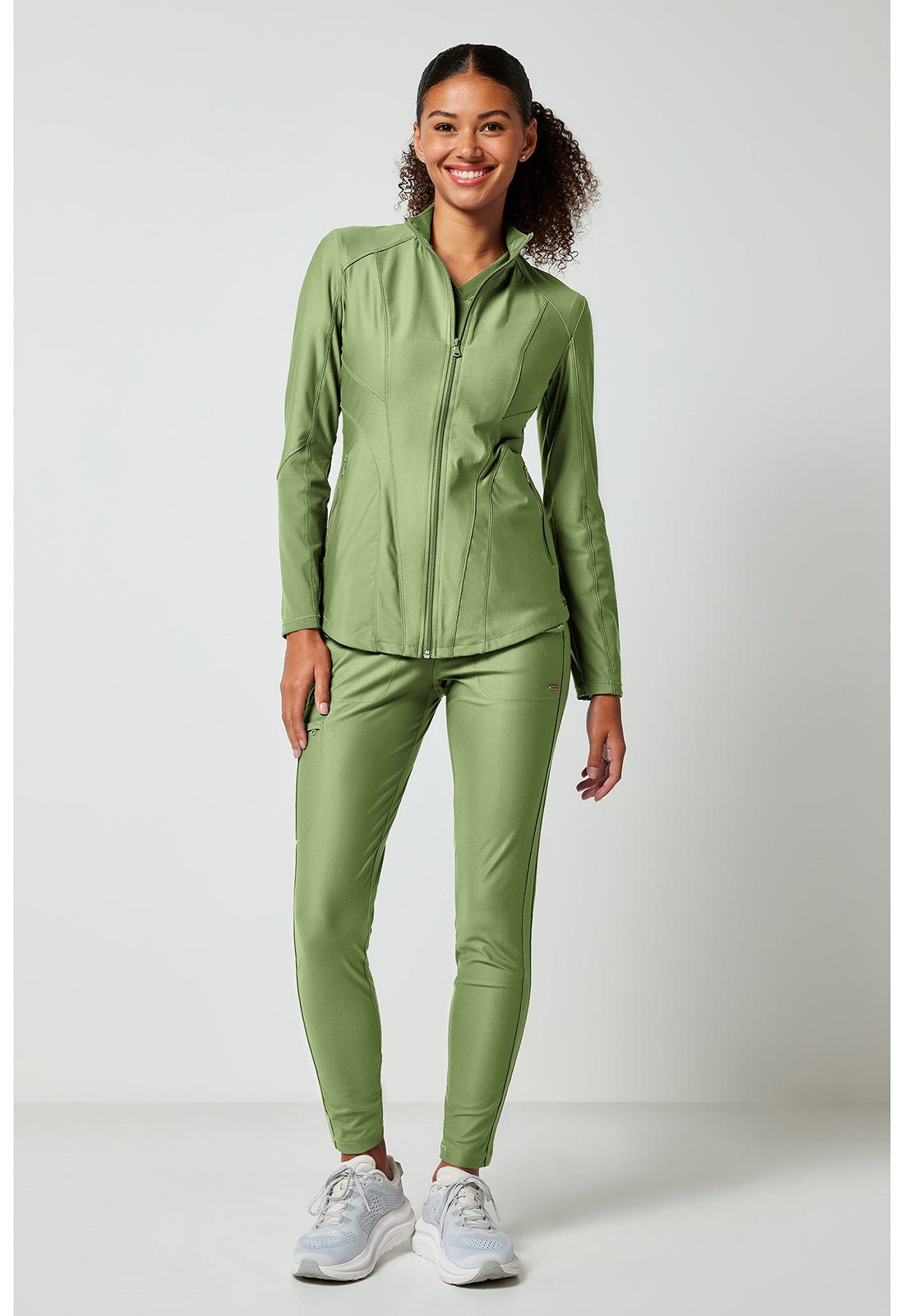 ウェア KOP Cherokee Form CK398 Zip Front Scrub Jacket - Women's Contemporary