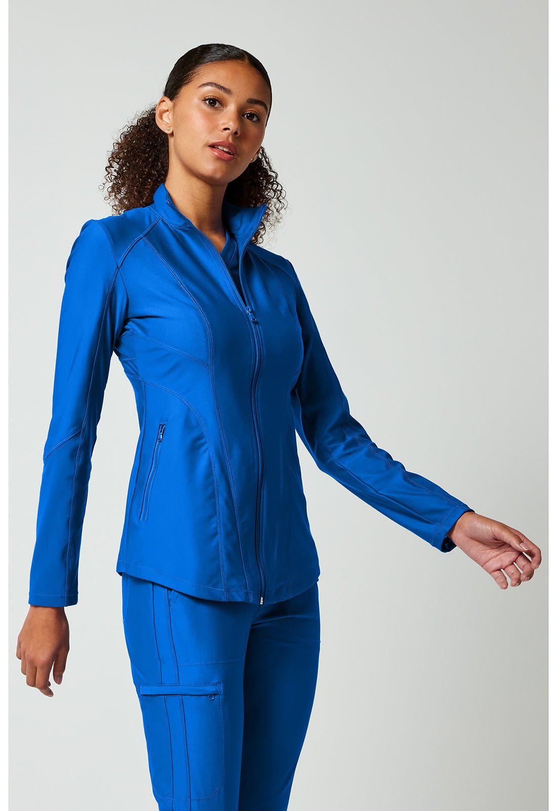 Cherokee Form CK398 Zip Front Scrub Jacket - Women's Contemporary