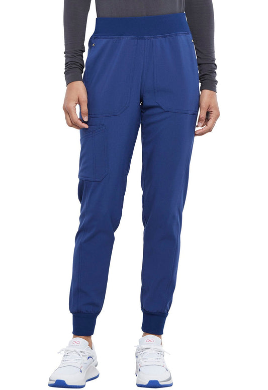 Cherokee iFlex Scrubs Pull On Jogger Pants CK011 Black, Navy, Pewter, Royal - Scrubs Select