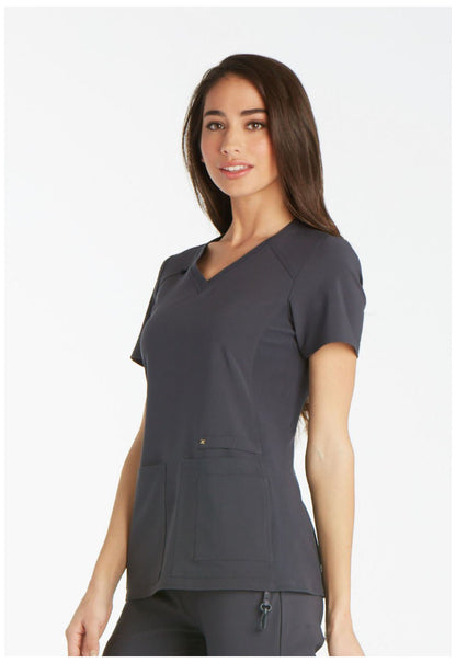 Cherokee iflex Scrubs Women's V Neck Top CK605 - Scrubs Select