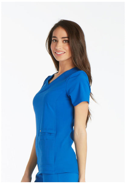 Cherokee iflex Scrubs Women's V Neck Top CK605 - Scrubs Select