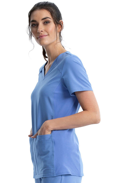 Cherokee iflex Scrubs Women's V Neck Top CK605 - Scrubs Select