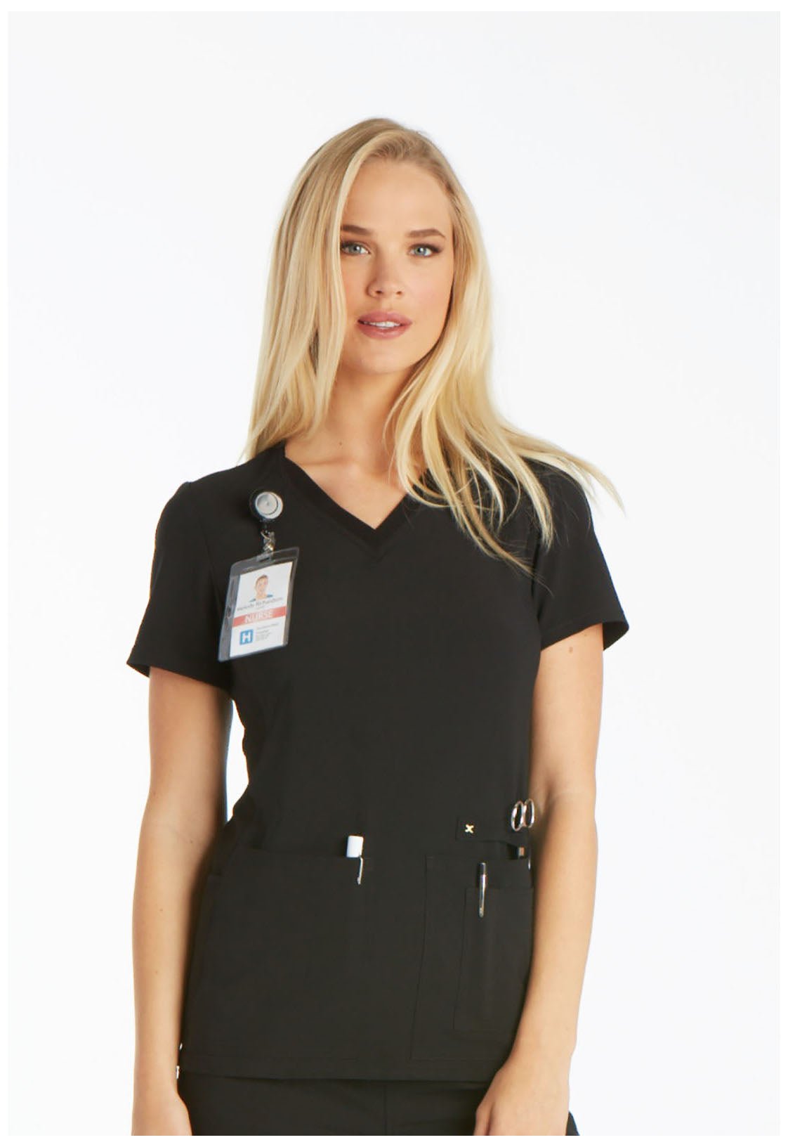 Cherokee iflex Scrubs Women's V Neck Top CK605 - Scrubs Select