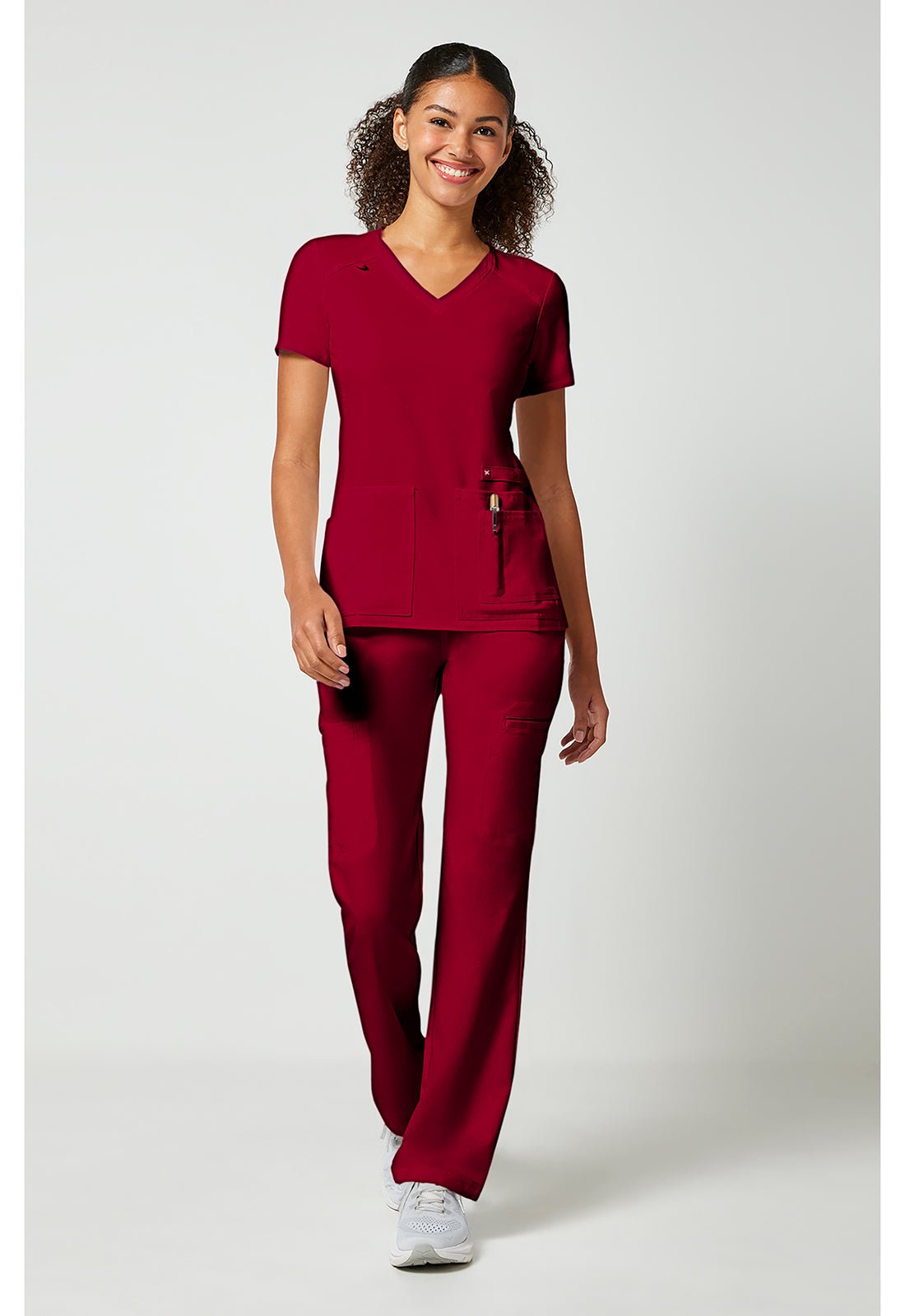 Cherokee iflex Scrubs Women's V Neck Top CK605 - Scrubs Select