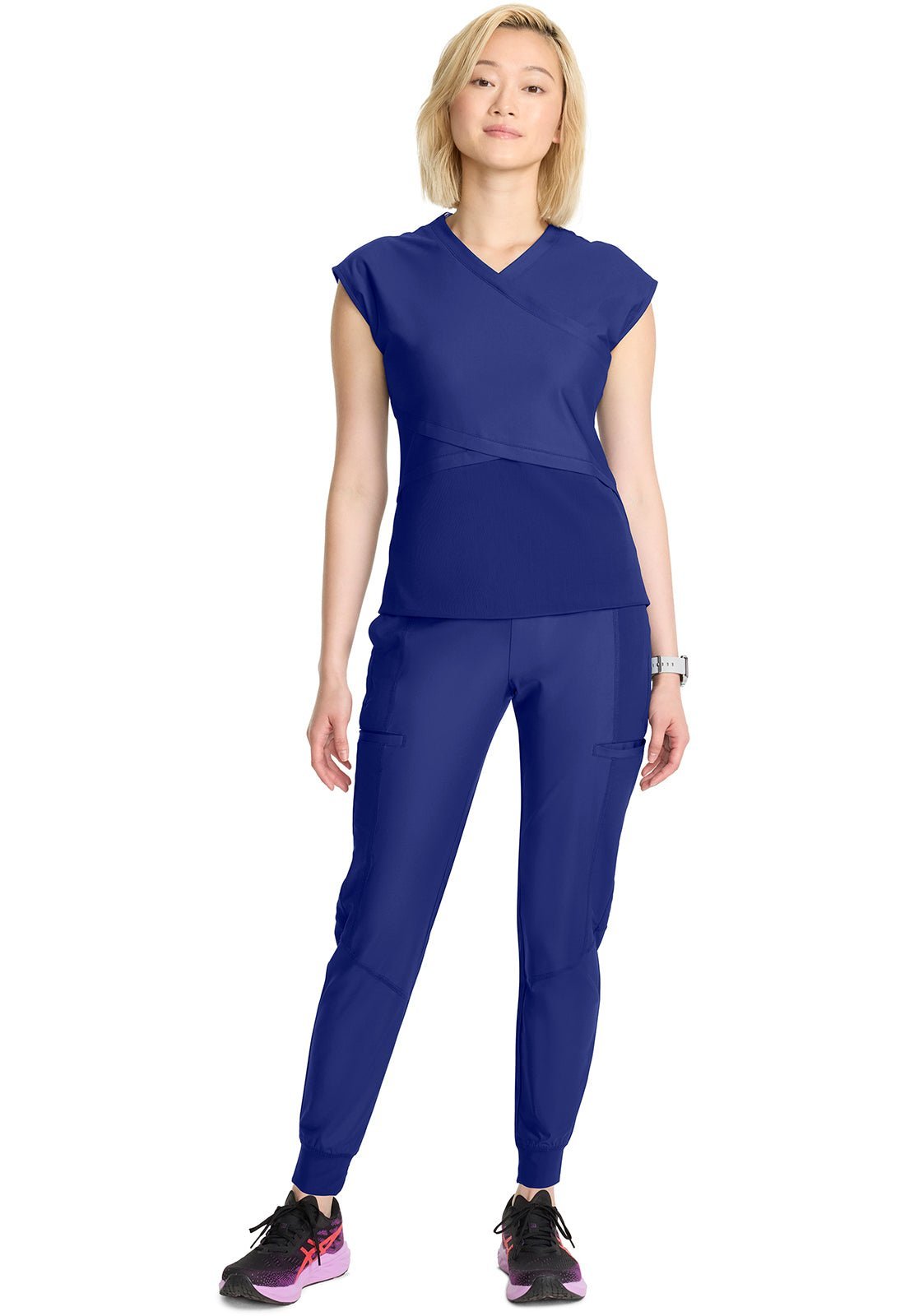 Cherokee Infinity GNR8 Infinity Scrubs Wrap V Neck Top IN645A - Scrubs Select