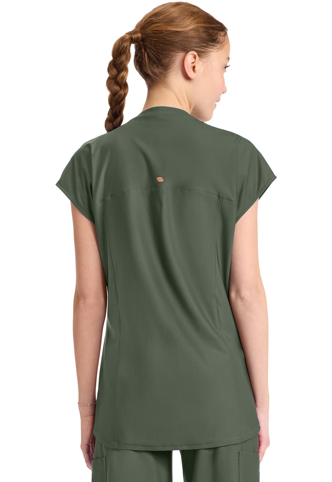 Cherokee Infinity GNR8 Kinetic Scrubs Henley V Neck Top IN811A - Scrubs Select