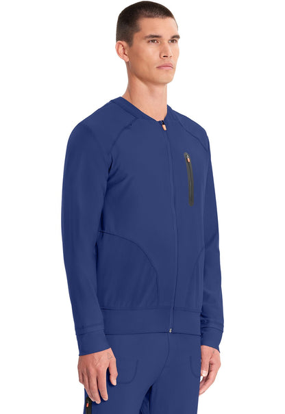 Cherokee Infinity GNR8 Kinetic Scrubs Men's Zip Front Jacket IN322A - Scrubs Select