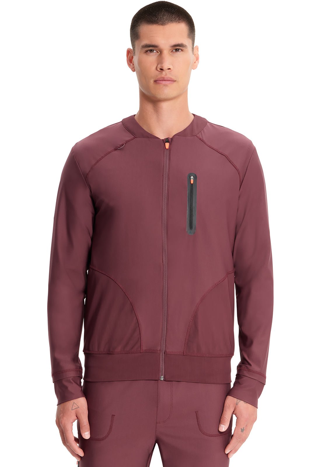 Cherokee Infinity GNR8 Kinetic Scrubs Men's Zip Front Jacket IN322A - Scrubs Select