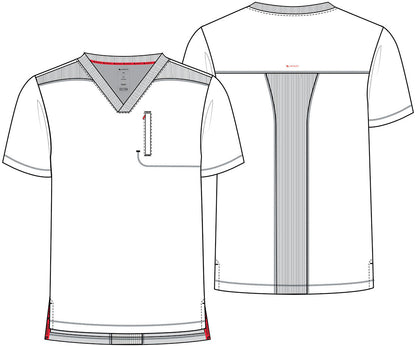 Cherokee Infinity GNR8 Men's V Neck Scrub Top IN700A - Scrubs Select