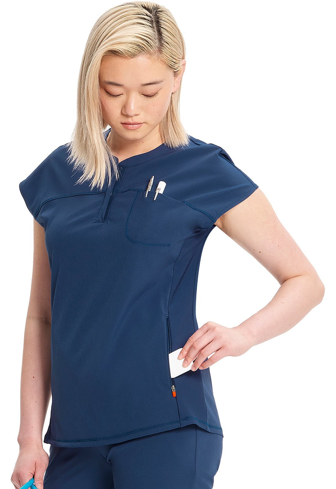 Cherokee Infinity GNR8 Scrubs Henley Top IN622A - Scrubs Select