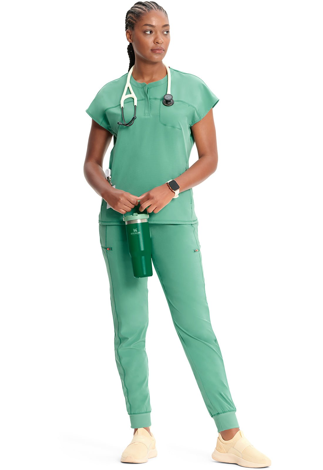 Cherokee Infinity GNR8 Scrubs Henley Top IN622A - Scrubs Select