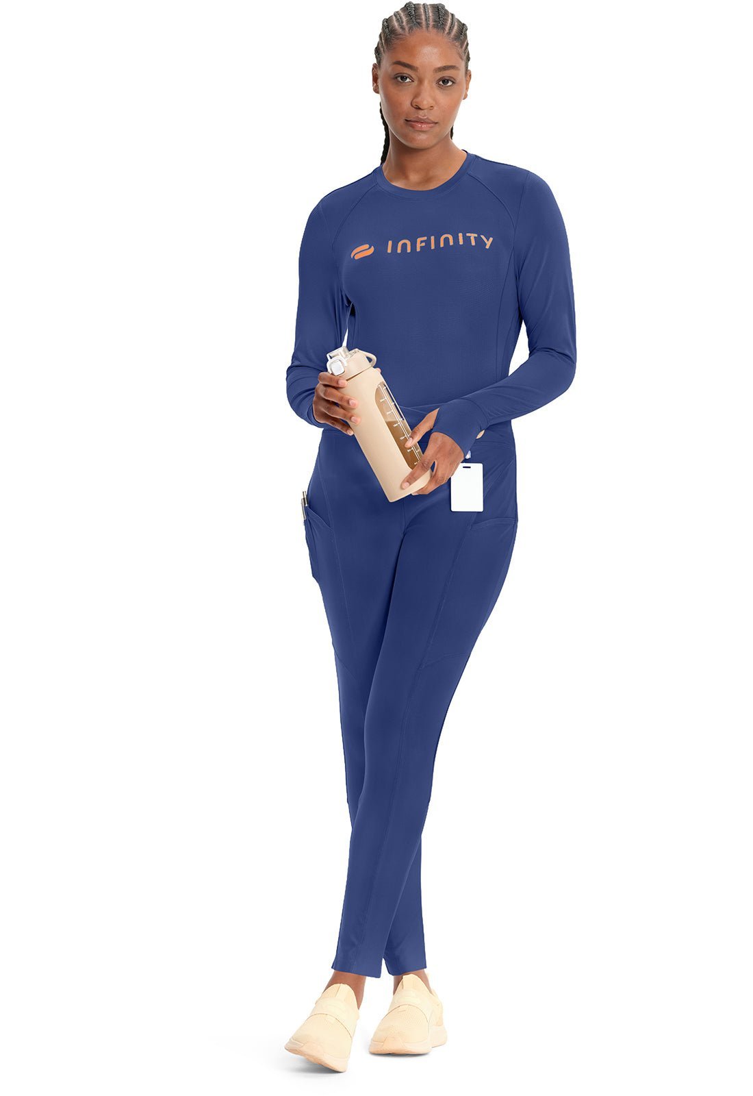 Cherokee Infinity GNR8 Scrubs Knit Legging IN106A - Scrubs Select