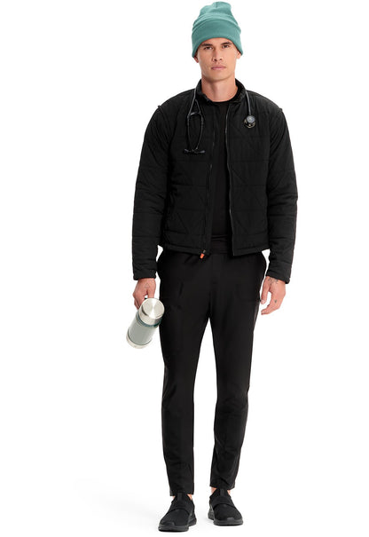 Cherokee Infinity GNR8 Scrubs Men's Convertible Puffer Zip Front Jacket - Scrubs Select