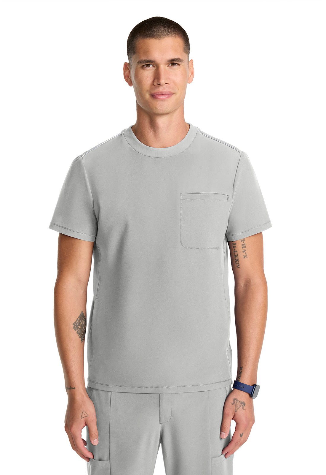 Cherokee Infinity GNR8 Scrubs Men's Crew Neck Top IN646A - Scrubs Select
