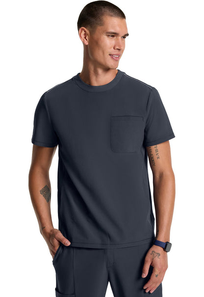Cherokee Infinity GNR8 Scrubs Men's Crew Neck Top IN646A - Scrubs Select