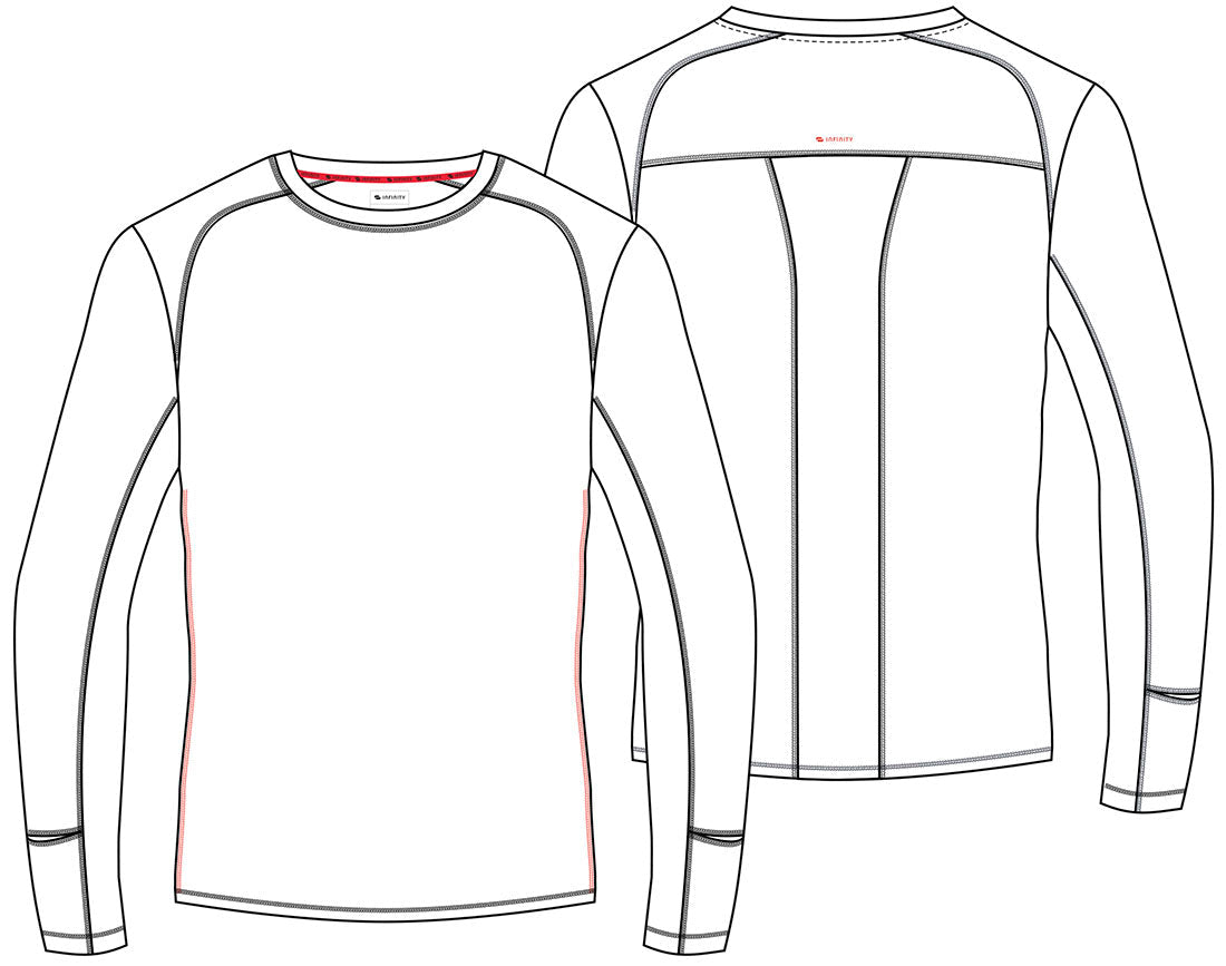 Cherokee Infinity GNR8 Scrubs Men's Underscrub Top IN608 - Scrubs Select