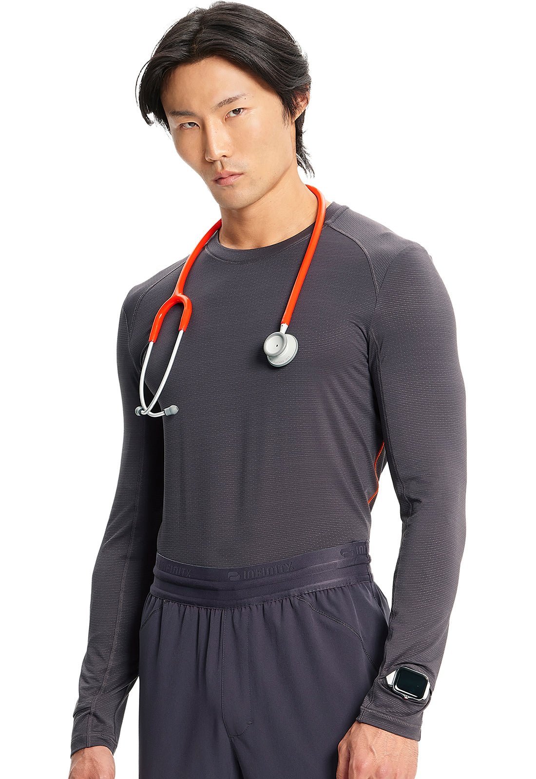 Cherokee Infinity GNR8 Scrubs Men's Underscrub Top IN608 - Scrubs Select