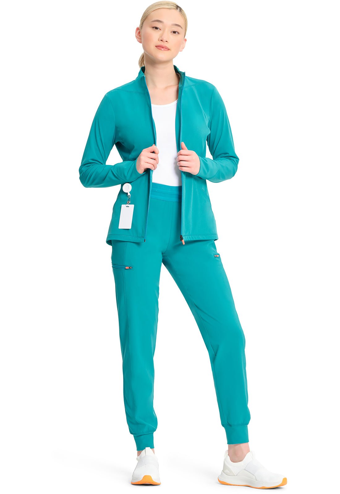 Cherokee Infinity IN320A Zip Front Scrub Jacket - Contemporary Fit