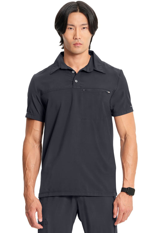 Cherokee Infinity Men's Polo Scrub Top CK825A - Scrubs Select