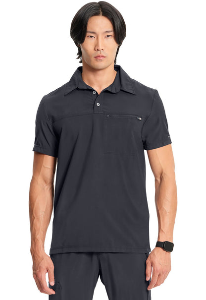 Cherokee Infinity Men's Polo Scrub Top CK825A - Scrubs Select