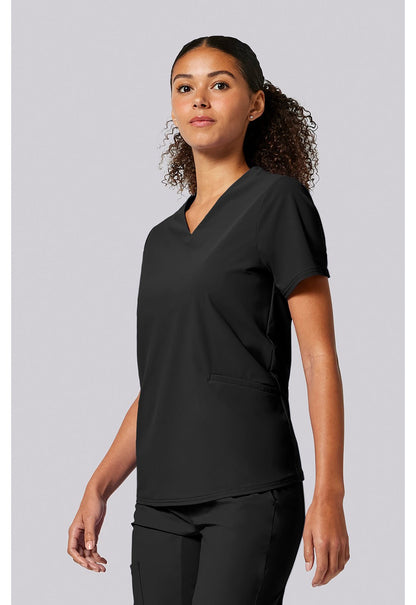 Cherokee Infinity Pursuit Scrubs Built In Sport Bra V Neck Top IN00011 - Scrubs Select