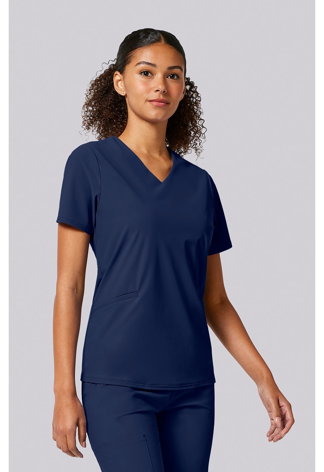 Cherokee Infinity Pursuit Scrubs Built In Sport Bra V Neck Top IN00011 - Scrubs Select