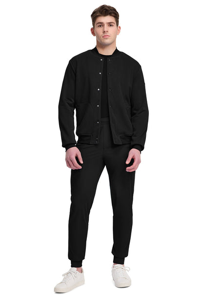 Cherokee Infinity Pursuit Scrubs Men's Bomber Jacket IN528 BLKN - Scrubs Select
