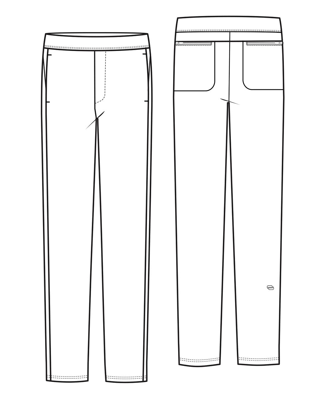 Cherokee Infinity Pursuit Scrubs Men's Straight Leg Pant IN00021 - Scrubs Select