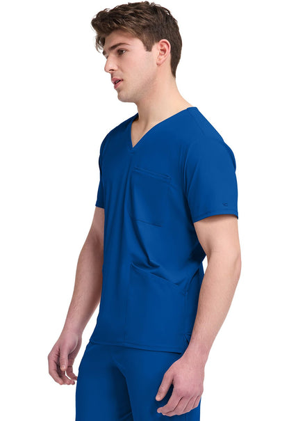 Cherokee Infinity Pursuit Scrubs Men's V Neck Top IN651A - Scrubs Select