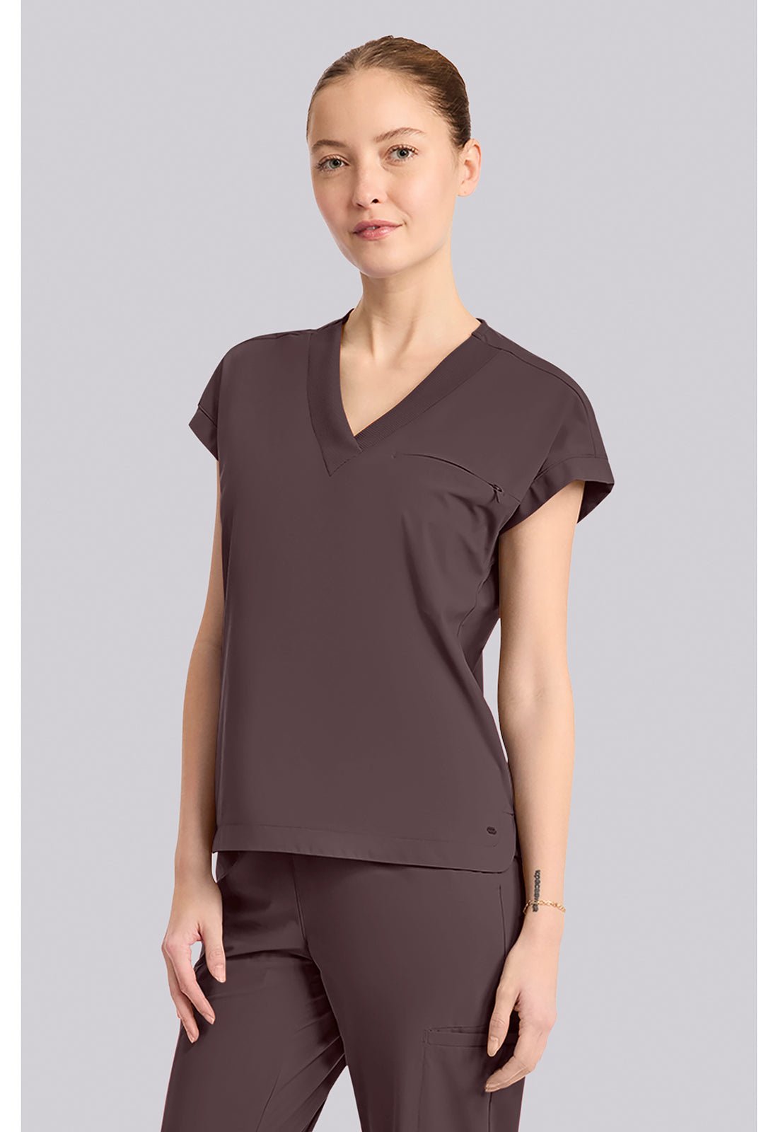 Cherokee Infinity Pursuit Scrubs V Neck Top IN00034 - Scrubs Select
