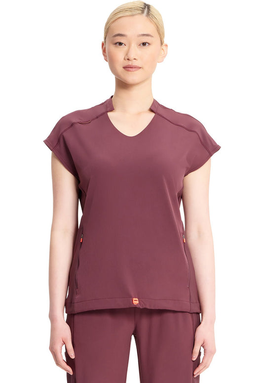 Cherokee Infinity Scrub GNR8 V Neck Top IN617A - Scrubs Select