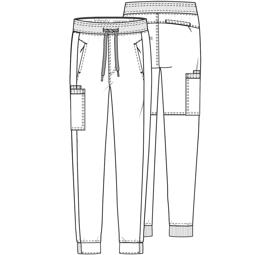 Cherokee Infinity Scrubs Men's Jogger Pant CK004A - Scrubs Select