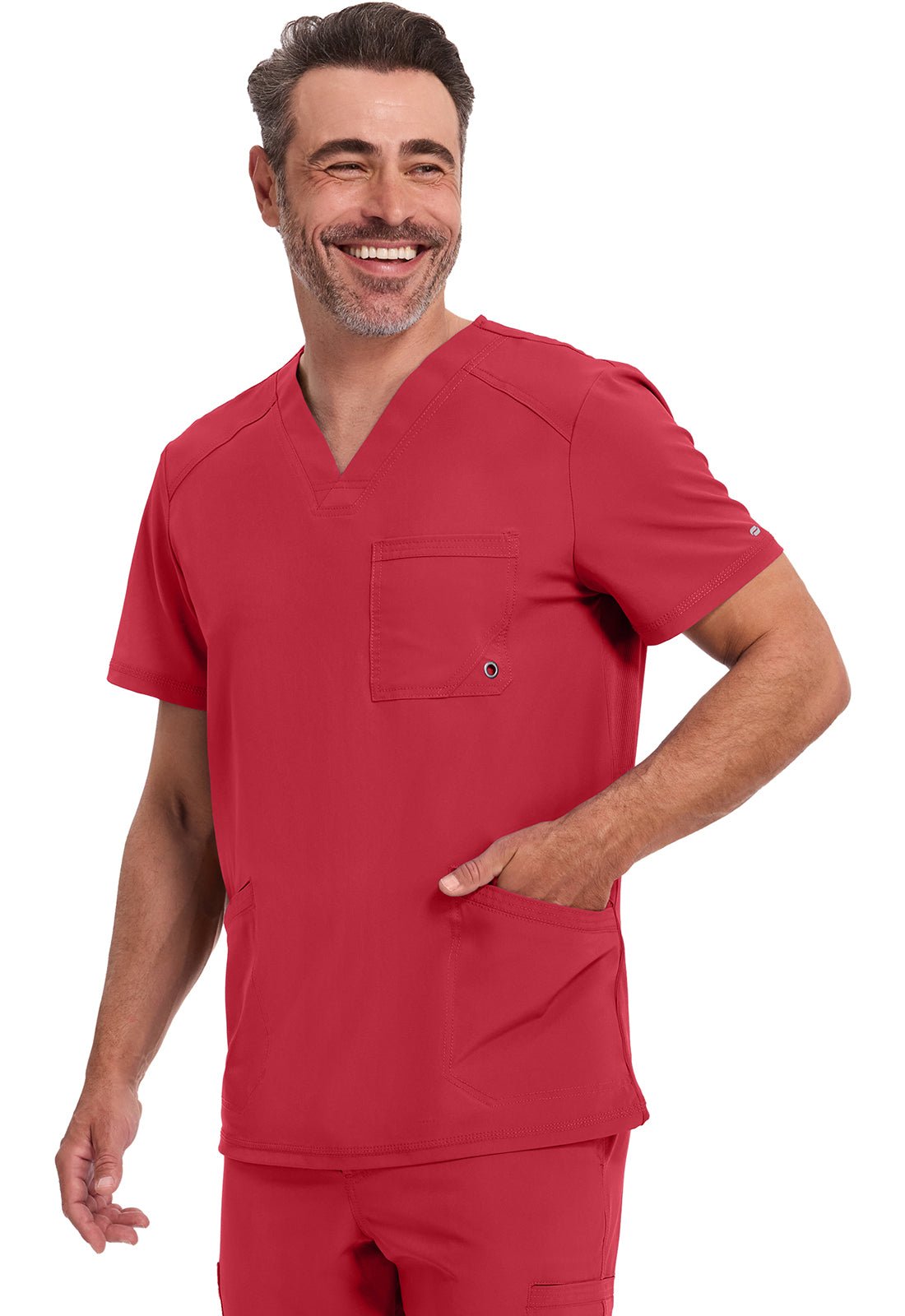 Cherokee Infinity Scrubs Men's V Neck Top CK900A - Scrubs Select
