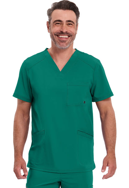 Cherokee Infinity Scrubs Men's V Neck Top CK900A - Scrubs Select