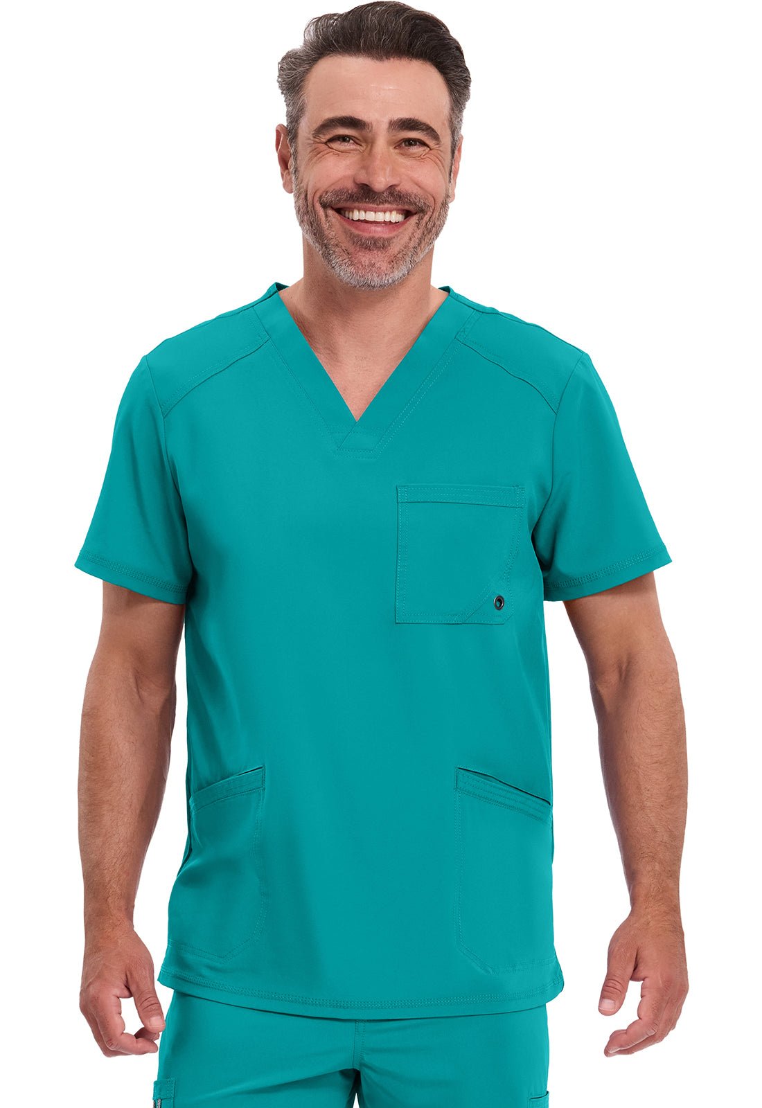 Cherokee Infinity Scrubs Men's V Neck Top CK900A - Scrubs Select