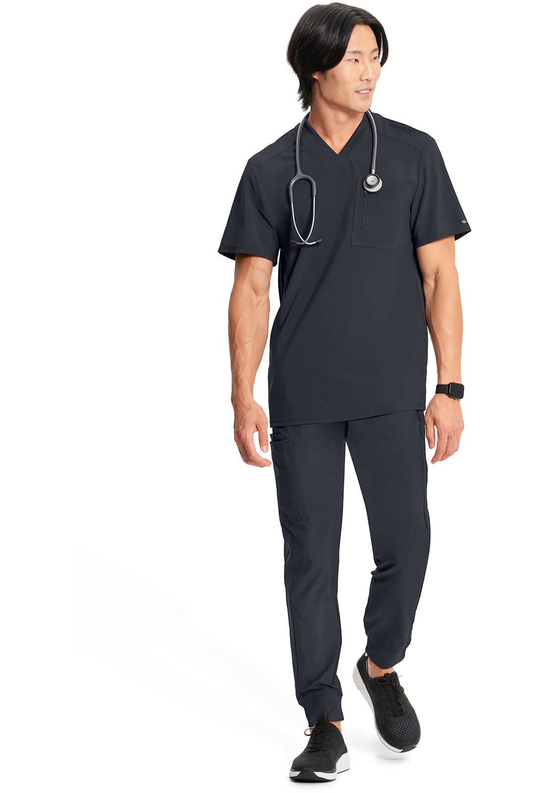 Cherokee Infinity Scrubs Men's V Neck Top CK910A - Scrubs Select