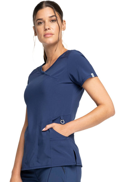 Cherokee Infinity Scrubs Mock Wrap Top 2625A - Scrubs Select
