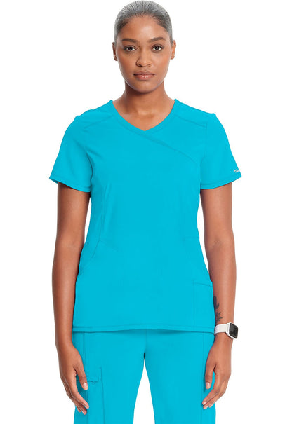 Cherokee Infinity Scrubs Mock Wrap Top 2625A - Scrubs Select