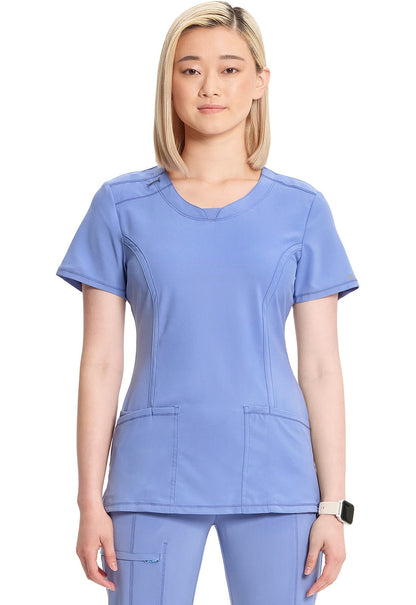 Cherokee Infinity Scrubs Round Neck Top 2624A - Scrubs Select