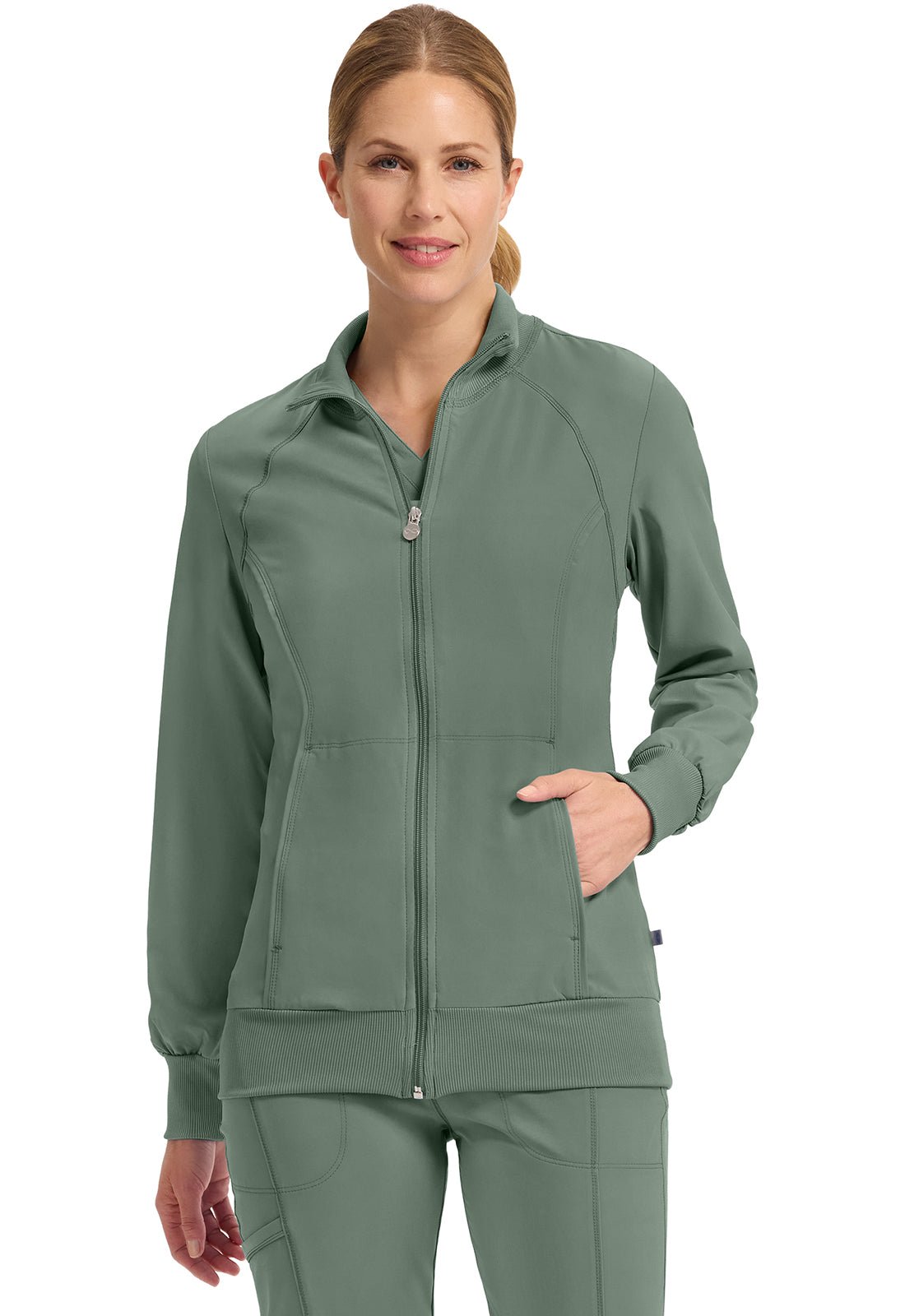 Cherokee Infinity Zip Front Scrub Jacket 2391A - Medical Uniform