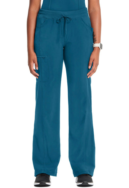 Cherokee Infinity Straight Leg Drawstring Scrub Pant 1123A in Black, Caribbea, Navy, White - Scrubs Select