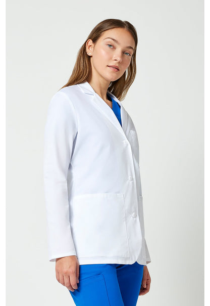 Cherokee Project Lab Women's 28" Consultation Lab Coat CK451 WHT - Scrubs Select