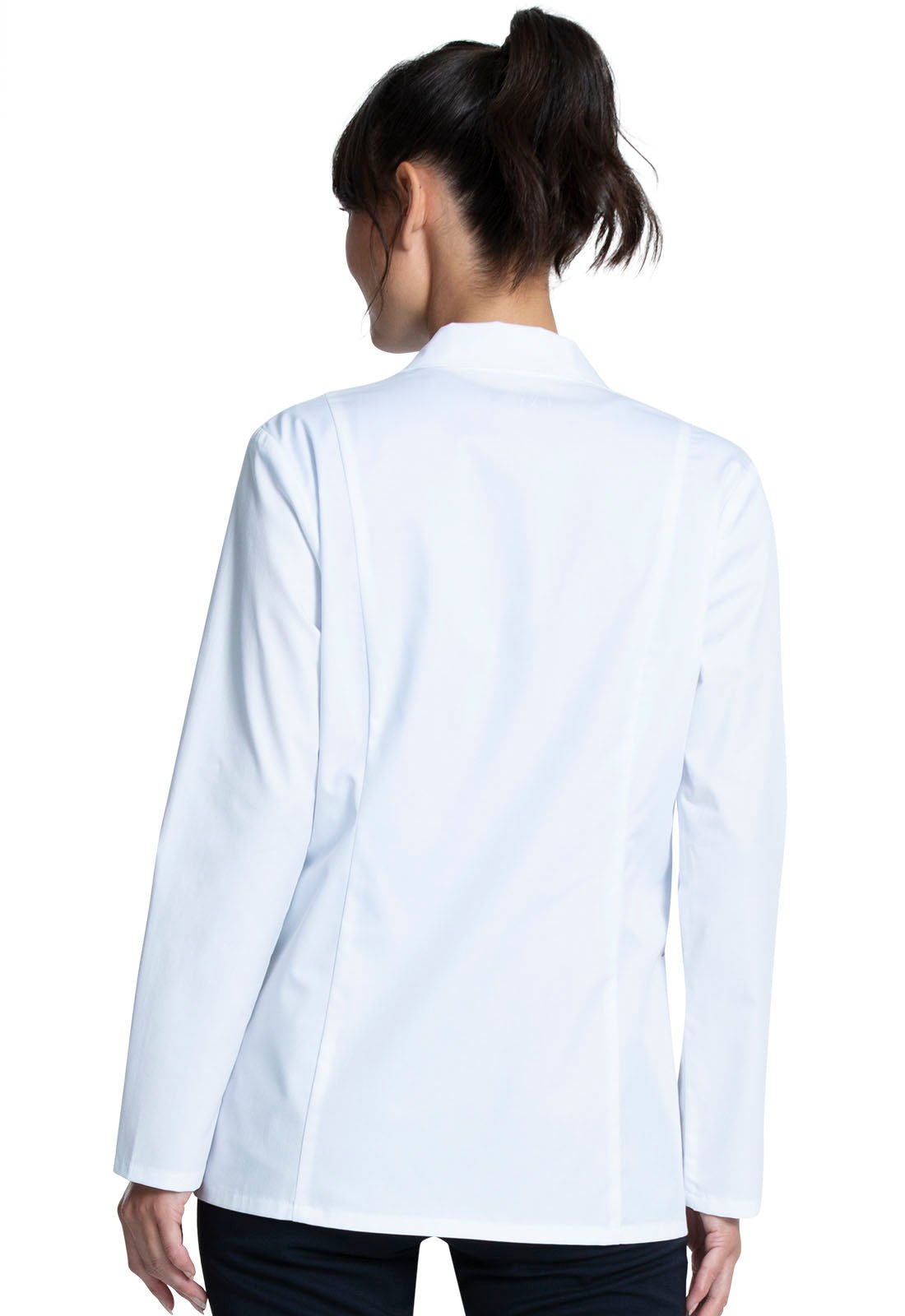 Cherokee Project Lab Women's 30" Consultation Lab Coat CK451T WHT - Scrubs Select
