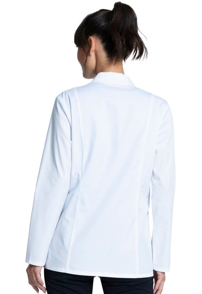 Cherokee Project Lab Women's 30" Consultation Lab Coat CK451T WHT - Scrubs Select