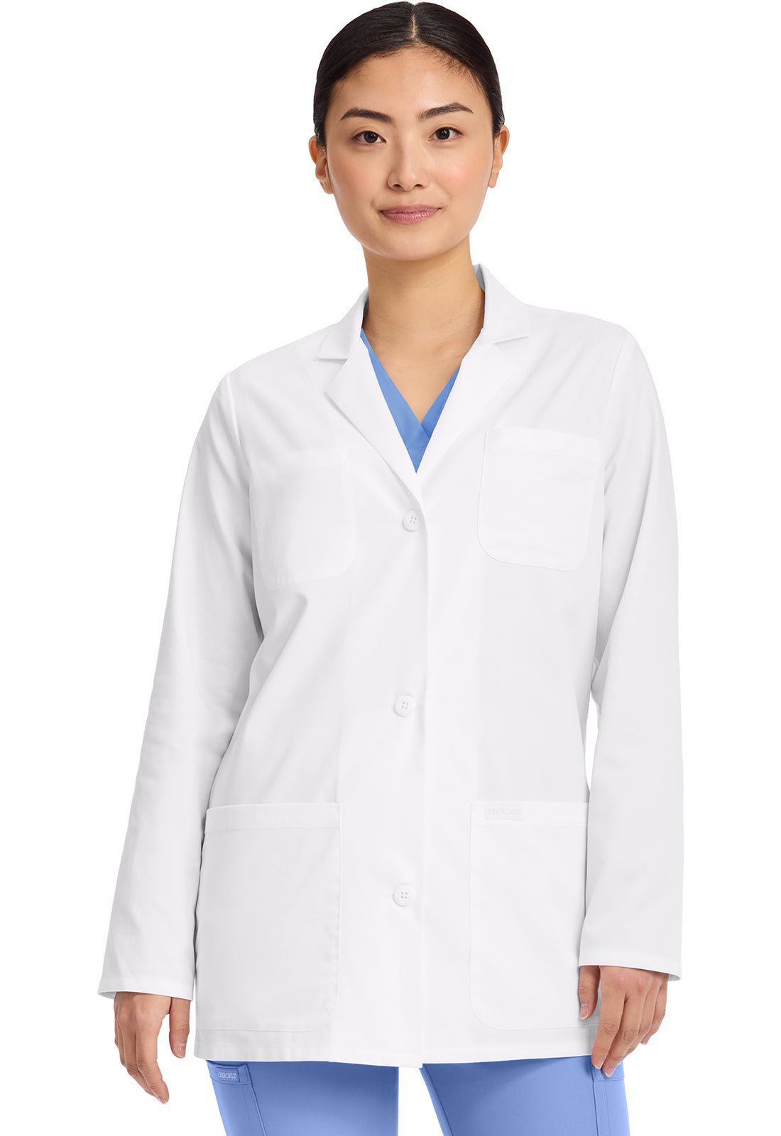 Cherokee Project Lab Women's 30" Lab Coat CK434 WHT - Scrubs Select